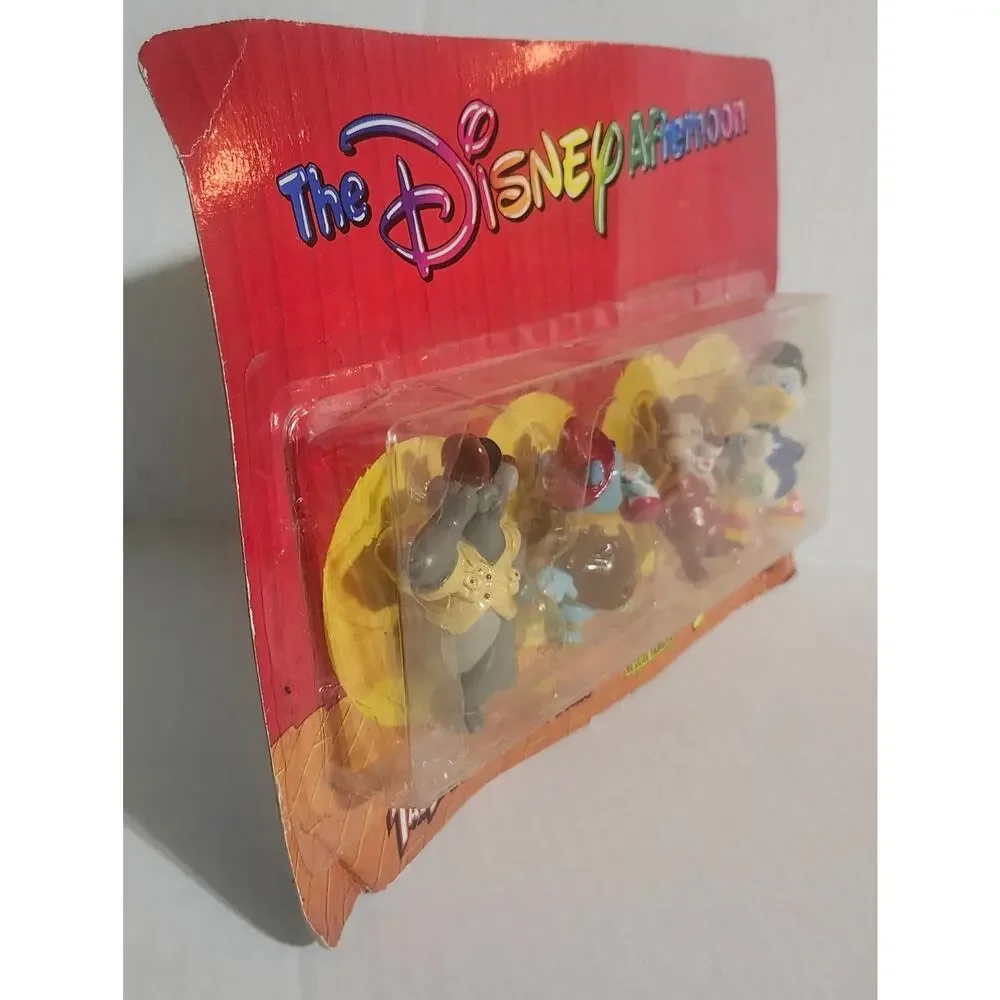 Vintage Kellogg's Disney Afternoon 4 Figure Set Baloo Dale Scrooge Tummi